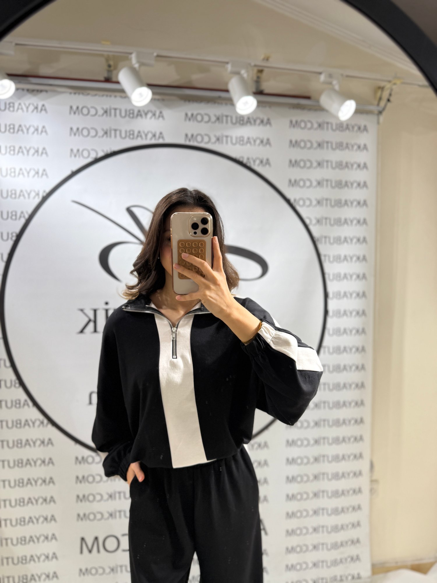 Şeritli Modal Kumaş Eşofman Takımı 
