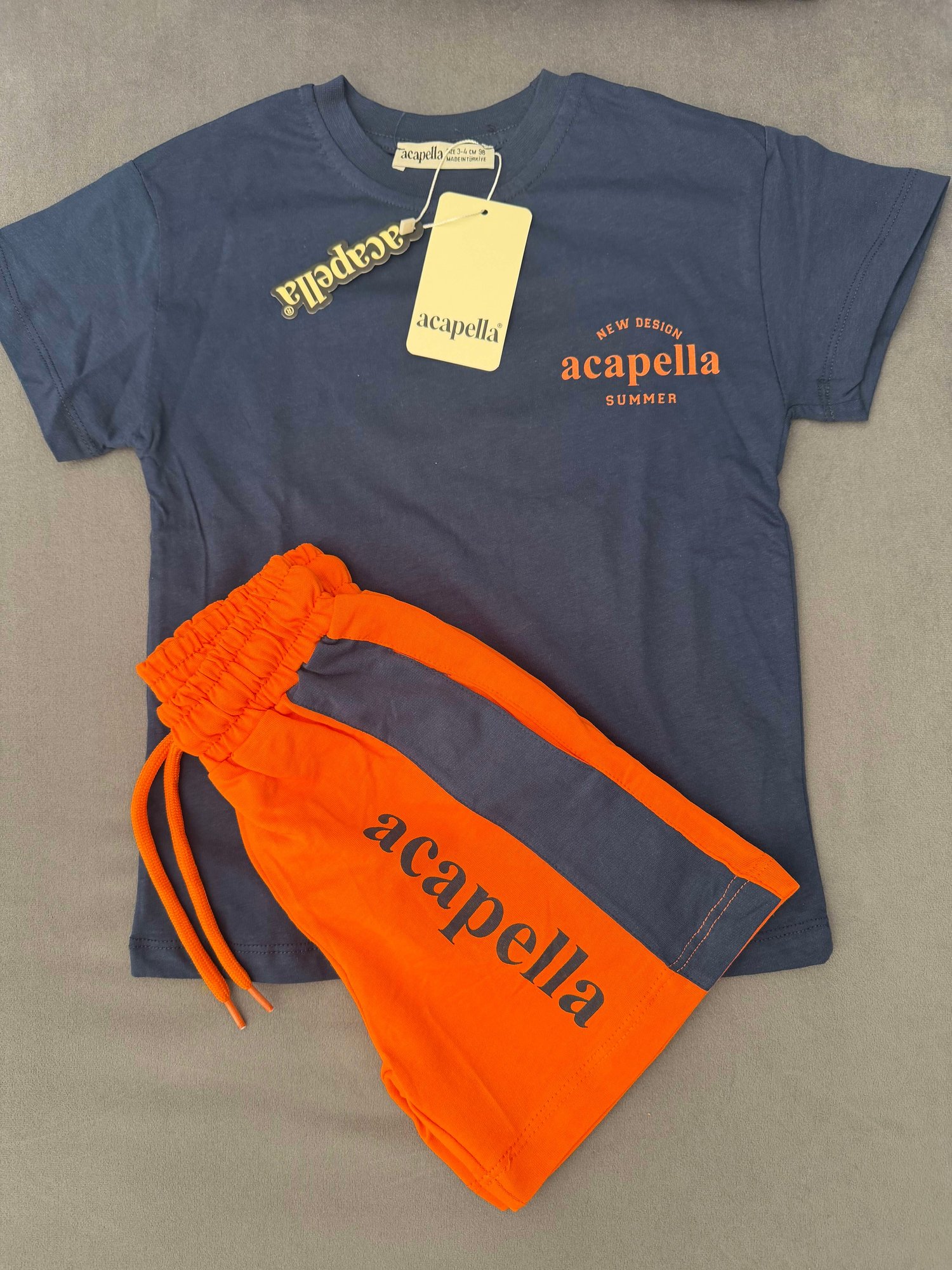 ACAPELLA LACİVERT ŞORTLU TAKIM