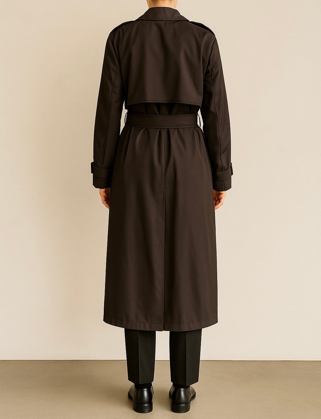 KLASİK KESİM KEMERLİ TRENCHCOAT