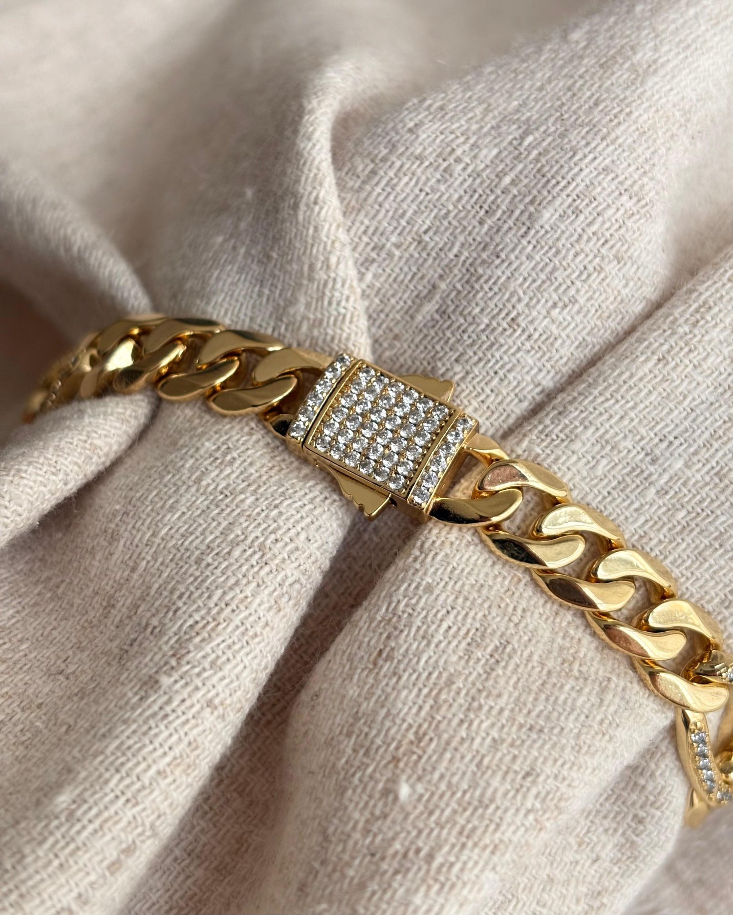 14K Xuping Ara Taşlı Gurmet Bileklik