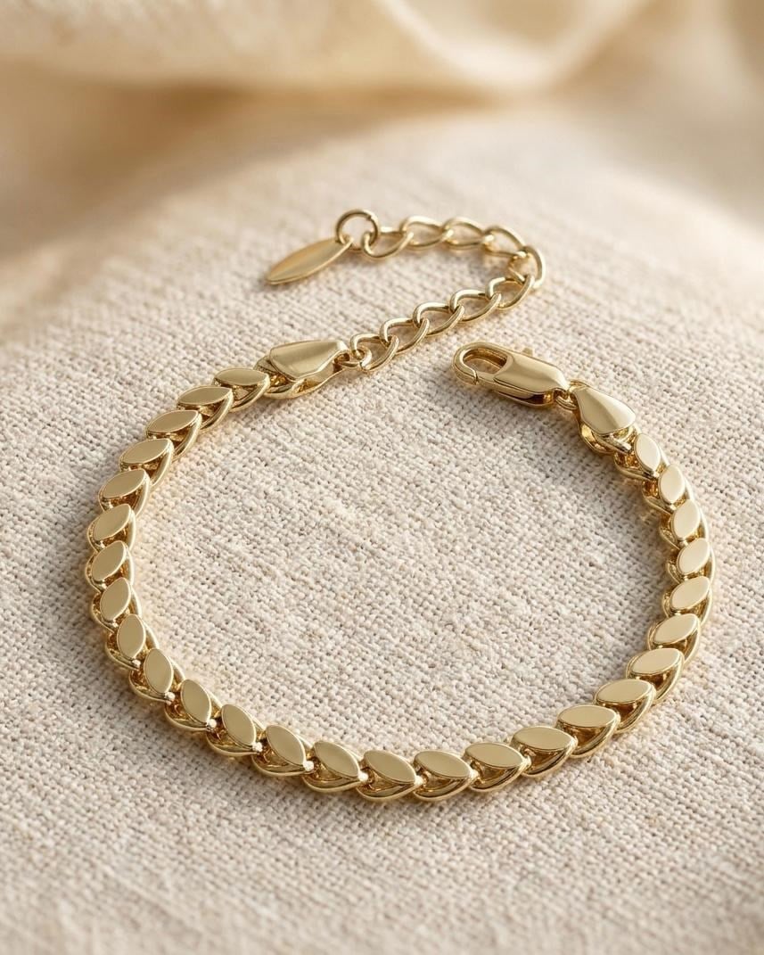 14K Xuping Arpa Model Bileklik
