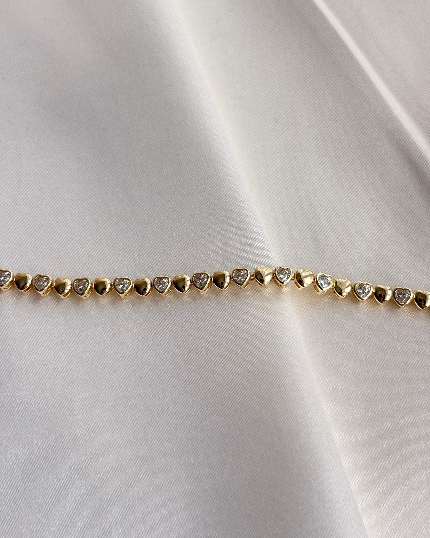 14K Xuping Aşk Taşlı Bileklik