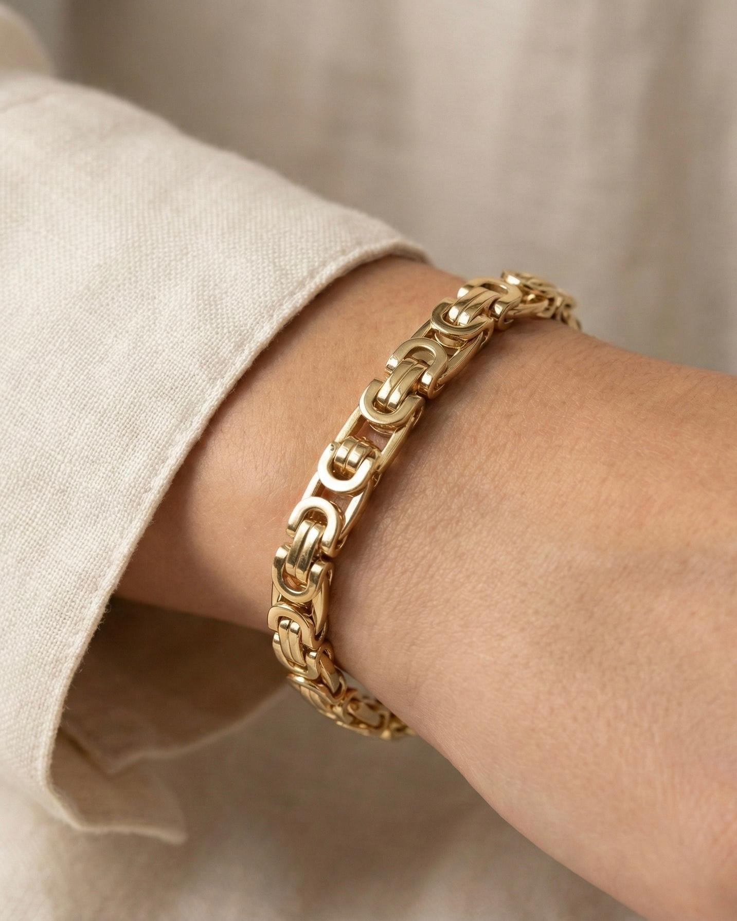 14K Xuping Kilit Model Bileklik