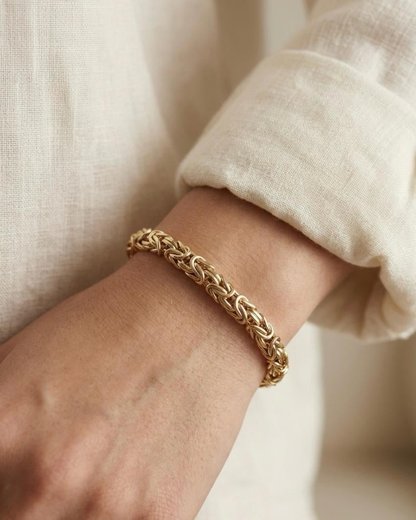 14K Xuping Kral Zincir Set