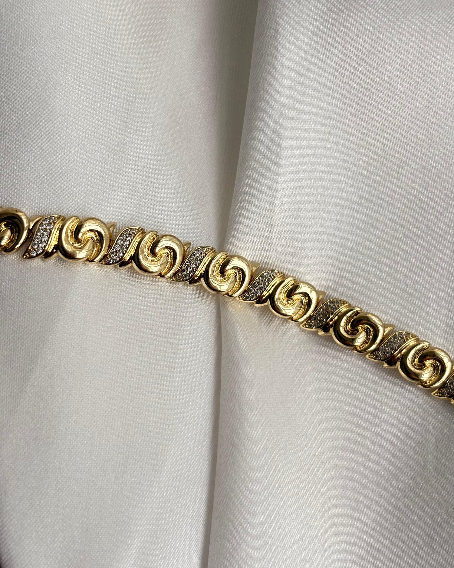 14K Xuping Taşlı Samanyolu Bileklik