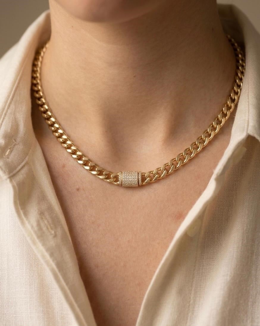 14K Xuping Zincir Gurmet Set