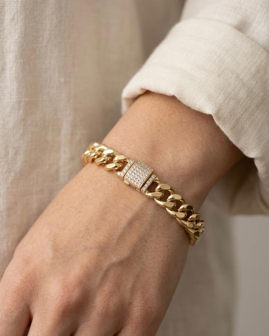 14K Xuping Zincir Gurmet Set