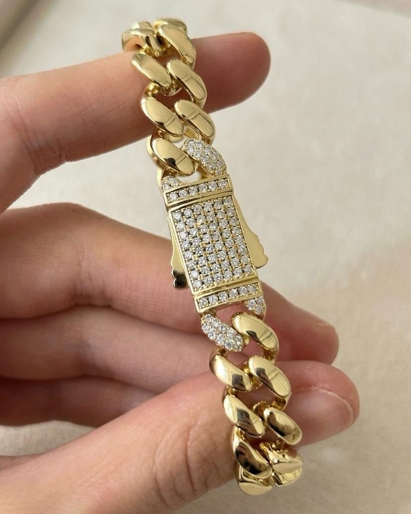 Xuping Sola Zirkon Gold Gurmet Bileklik