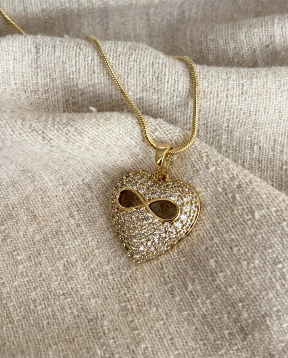 Xuping Tavi Zirkon Gold Kolye