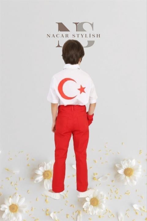 23 Nisan 19 Mayıs 18 Mart 4 – 15 Yaş Çocuk Okul Sınıf Tören Gösteri Kutlama Kıyafetleri 024
