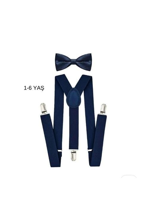 23 Nisan Erkek Çocuk Askı Papyon Takımı 4/15 Yaş