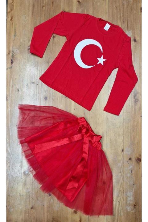 23 Nisan Konbini Tütü Etek Ve Tshirt NBL5897