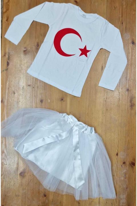 23 Nisan Konbini Tütü Etek Ve Tshirt NBL5897