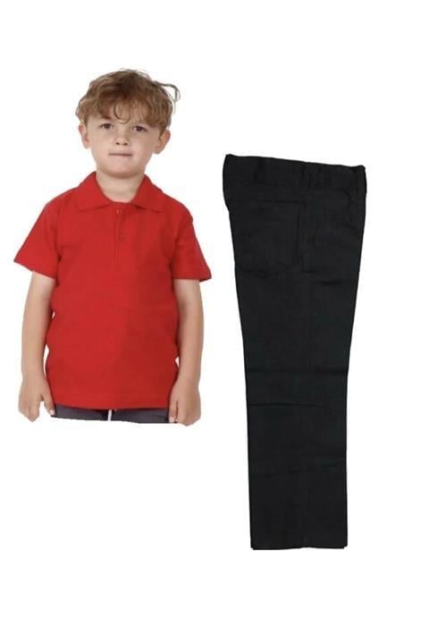 23 Nisan Unisex Çocuk Gösteri Okul Kıyafet Kostüm T-shırt Pantolon 0-24