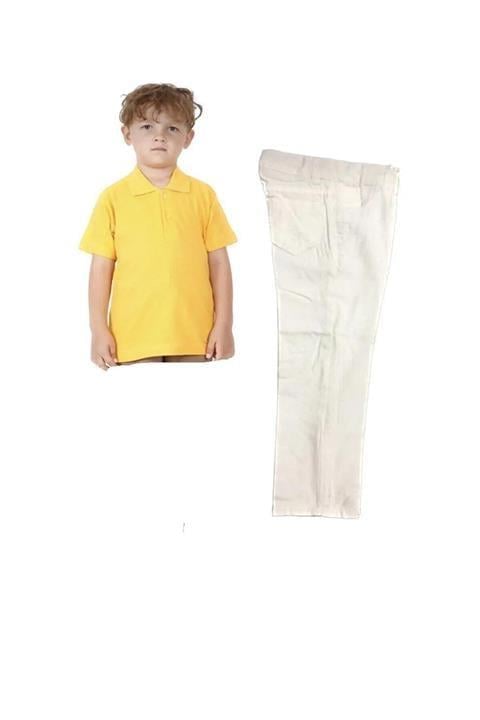 23 Nisan Unisex Çocuk Gösteri Okul Kıyafet Kostüm T-shırt Pantolon 0-24
