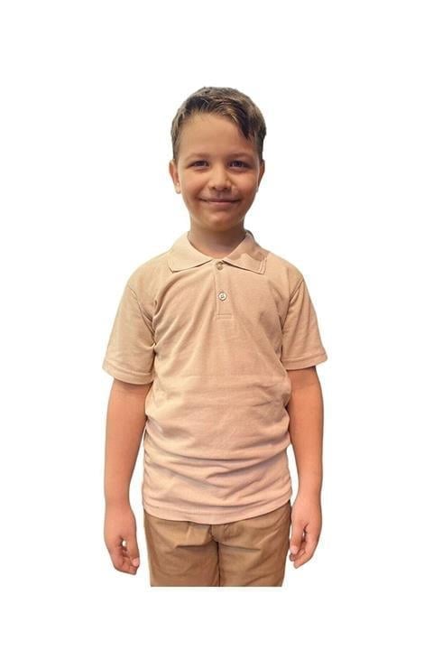 23 Nisan Unısex Çocuk Polo Yaka Kısa Kol Okul T-shirt Gösteri Kıyafeti 0-24