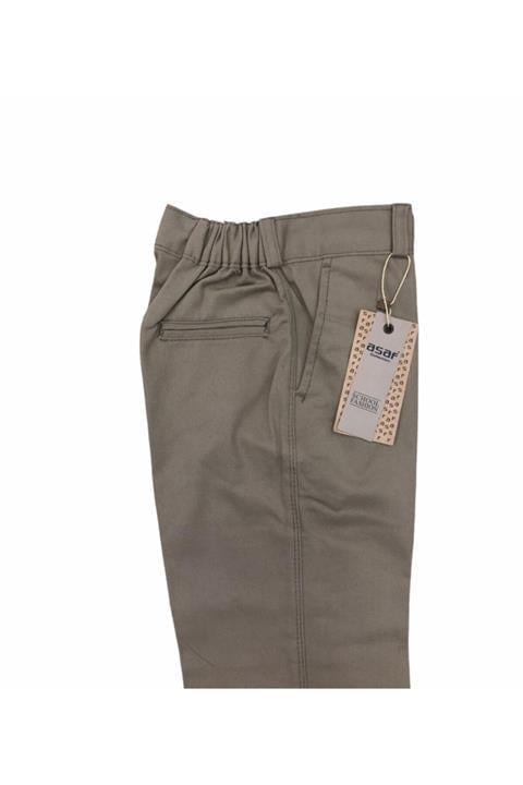 Çocuk Okul Pantalonu Kanvas Yarım Lastik Ilkokul Orta Okul Kaliteli Asaf Lacivert