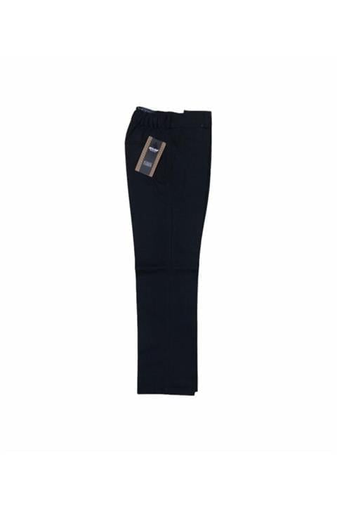Çocuk Okul Pantalonu Kanvas Yarım Lastik Ilkokul Orta Okul Kaliteli Asaf Lacivert