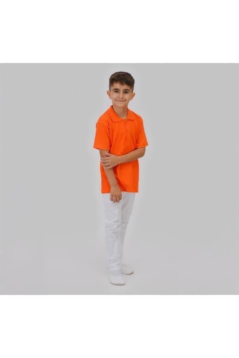 Erkek çocuk alt-üst takım pantolon lakost gösteri kıyafeti