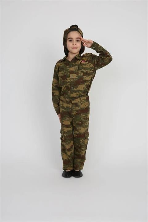 Erkek Çocuk Asker Kostümü
