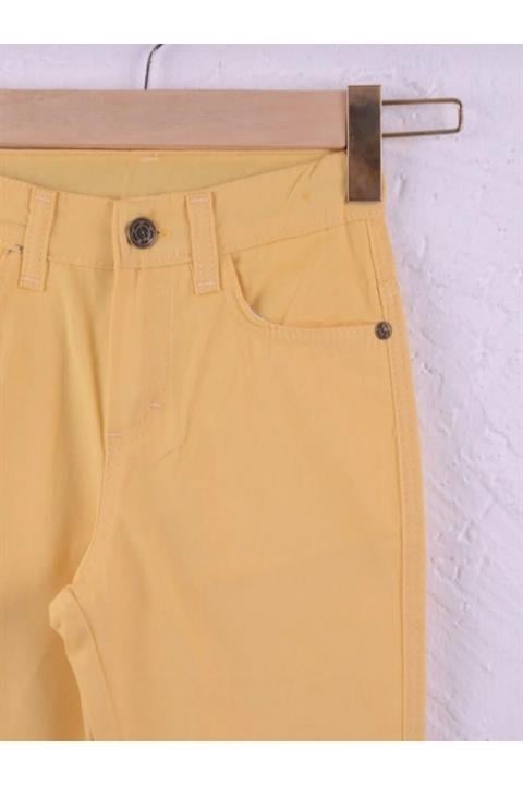 Erkek çocuk beli ayarlanabilir pantolon