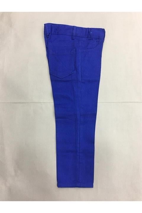 Erkek Çocuk Düz Renk Keten Pantolon
