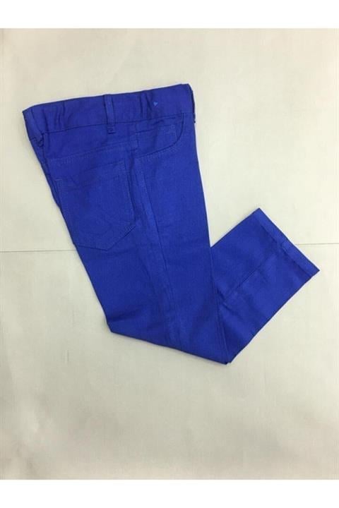 Erkek Çocuk Düz Renk Keten Pantolon