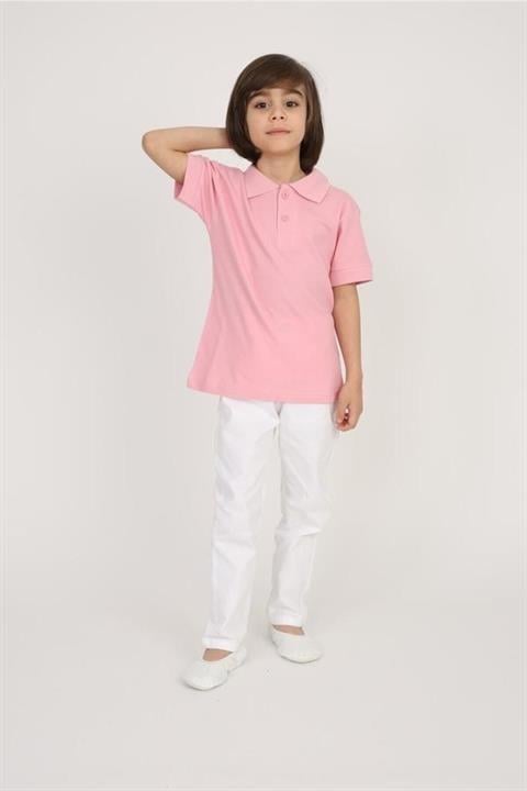 Erkek Çocuk Gabardin Keten Pantolon Lacos T-shirt Takım 23 Nisan 29 Ekim Gösteri Kıyafeti