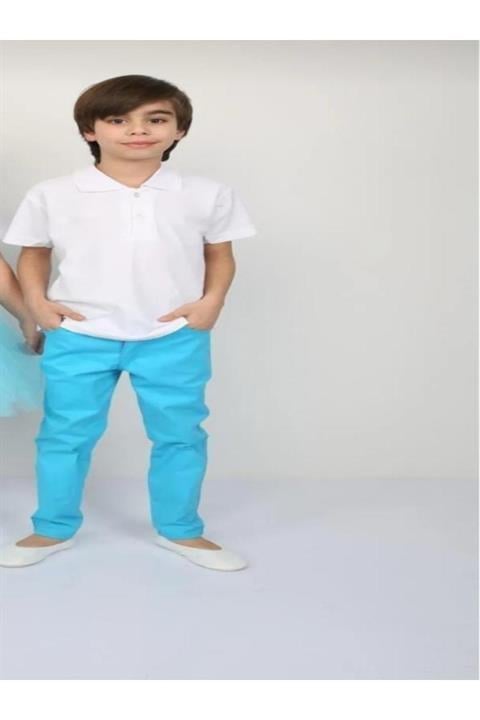 Erkek Çocuk Pantolonlu Tshirt Takım 23 Nisan Gösteri Takım Kıyafeti