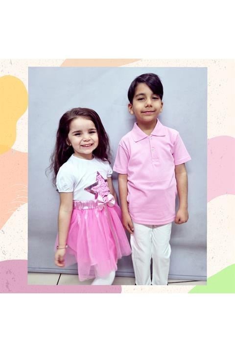 Erkek Çocuk Tshirt Pantolon Alt Üst Takım Gösteri Kutlama