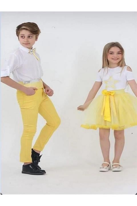 ERKEK KIZ ÇOCUK LAT ÜST TAKIM GÖSTERİ KIYAFETLERİ 23 NİSAN