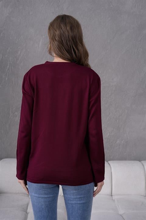 İşleme detaylı anne bluz