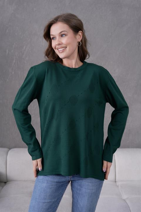 İşleme detaylı anne bluz