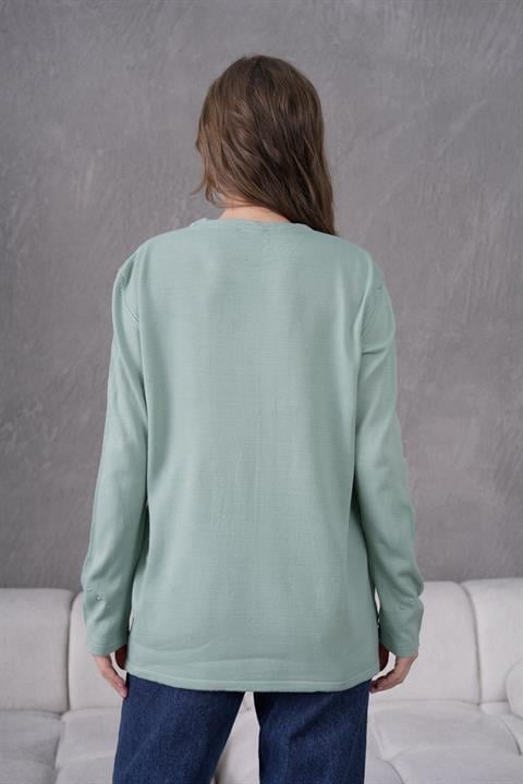 İşleme detaylı anne bluz