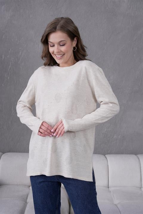 İşleme detaylı anne bluz