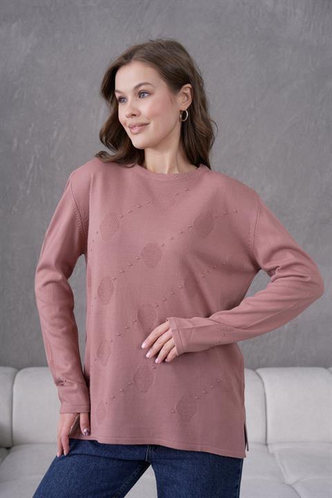 İşleme detaylı anne bluz