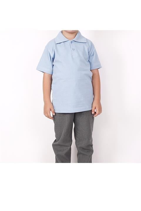 Kısa Kollu Polo Yaka T-shirt