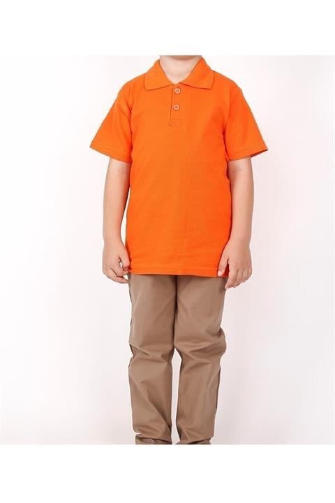 Kısa Kollu Polo Yaka T-shirt