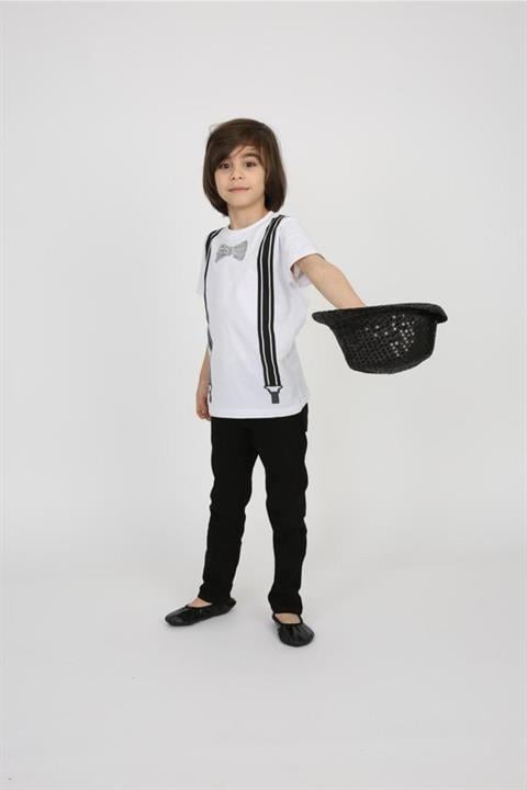 Kız Çocuk Gösteri Kıyafeti Etek Tshirt Takım