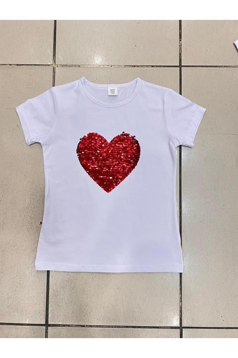Kız Çocuk Gösteri Kıyafeti Tshirt Motifli