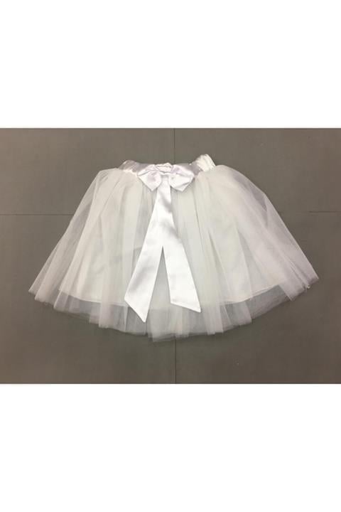 Kız Çocuk Mor Fiyonklu Tütü Etek