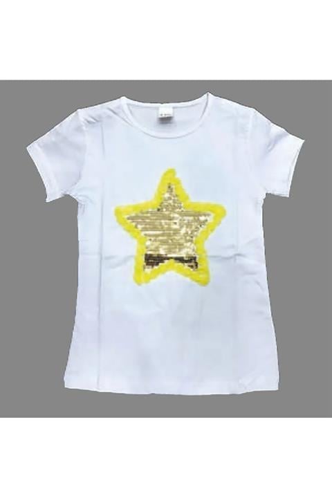 KIZ ÇOCUK TSHİRT DESENLİ BADİ 23 NİSAN