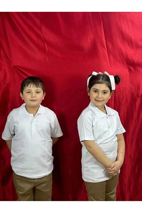 KIZ ERKEK ÇOCUK  KISA KOL POLO YAKA  OKUL KIYAFETİ