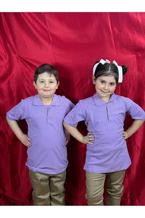 KIZ ERKEK ÇOCUK  KISA KOL POLO YAKA  OKUL KIYAFETİ