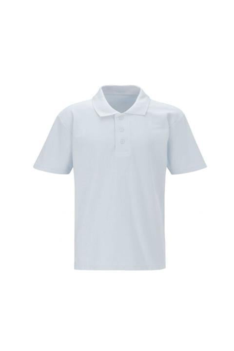 Penye Polo Yaka Tişört Beyaz Kısa Kol Yüksek Kalite Pamuklu Yakalı Tshirt Pike Penye Kumaş