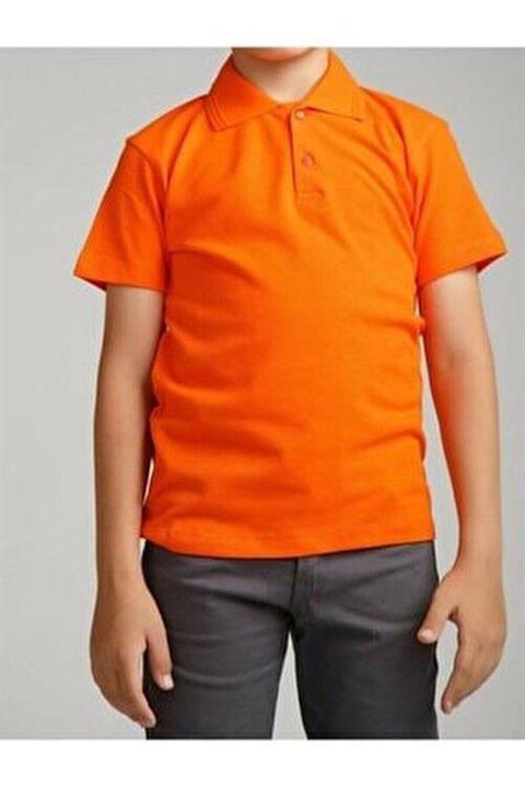 Polo Yaka Kısa Kol Okul Tshirtü