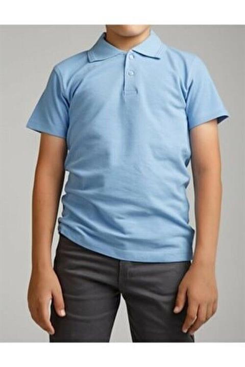Polo Yaka Kısa Kol Okul Tshirtü