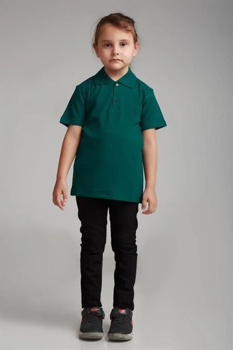 Polo Yaka Okul Penye T-shirt