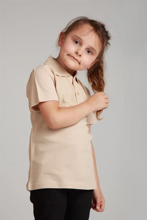 Polo Yaka Okul Penye T-shirt