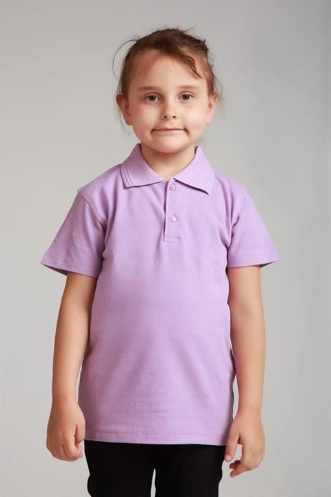 Polo Yaka Okul Penye T-shirt